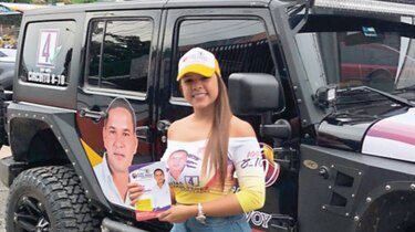 Campaña electoral en el 8-10, vinculada con pandillero