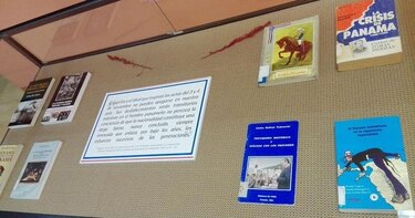 Exposición de textos sobre la historia de Panamá en la Biblioteca Nacional