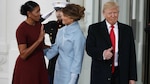 Melania Trump revive a Jackie Kennedy en un Ralph Lauren