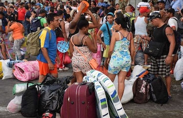 Alistan segundo viaje de 184 migrantes desde Costa Rica