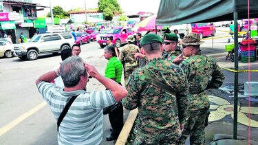 Migrantes en Paso Canoas