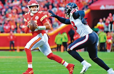Mahomes fue el hombre clave en el  triunfo de los  Chiefs 
