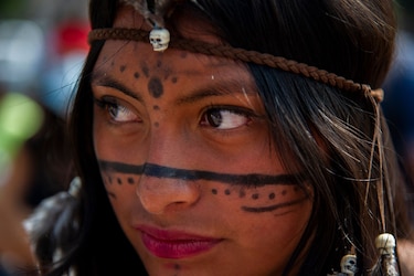Indígenas mexicanos honran el último día soberano del imperio azteca