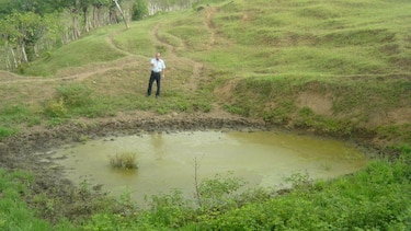 Piden con urgencia plan de retención de agua en Los Santos