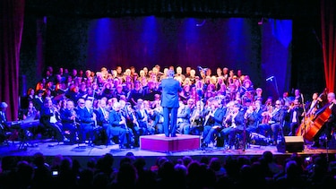 Una banda sinfónica de ciegos