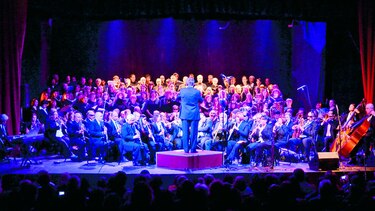 Una banda sinfónica de ciegos