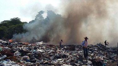 Incendio de vertedero afecta a vecinos en Chitré