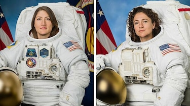 Dos mujeres realizan caminata espacial juntas por primera vez