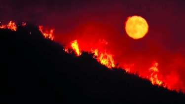 Fuego en California