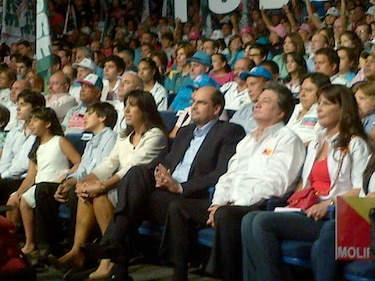 Arias realiza su lanzamiento oficial de campaña en Atlapa