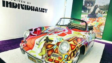 Venden el Porsche psicodélico de Janis Joplin