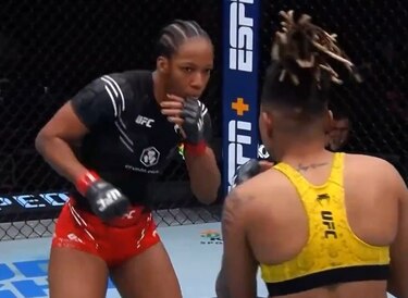 La panameña Joselyne Edwards logra victoria en combate de la UFC
