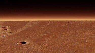 Descubren un volcán gigante en Marte que siempre estuvo a la vista