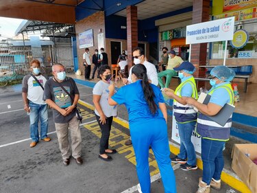 En Chiriquí refuerzan medidas para frenar la Covid-19 en frontera
