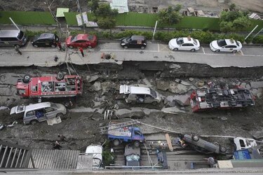 Tragedia sacude ciudad de Kaohsiung, Taiwan