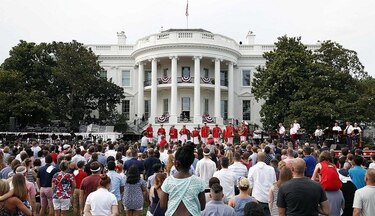 Donald Trump elogia héroes estadounidenses en celebración del 4 de julio