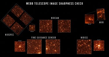 Entran en funcionamiento los instrumentos del telescopio espacial James Webb