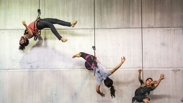 Danza en lo alto para despedir ‘Panamá Aérea’