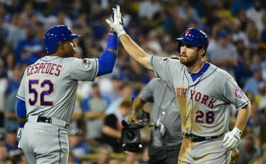 Murphy guía a los Mets a triunfo sobre Dodgers