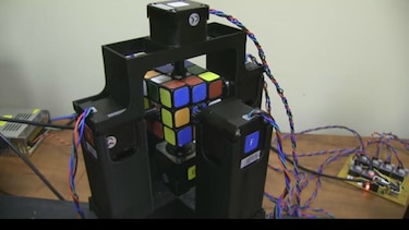 Video: Crean robot capaz de resolver cubo Rubik en un segundo