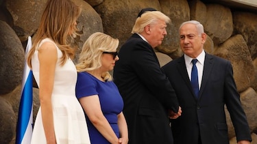 Trump llama a israelíes y palestinos a hacer compromisos por la paz