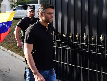 Líder opositor venezolano Leopoldo López ya está en Madrid