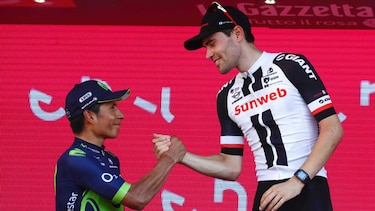 El holandés Dumoulin deja al colombiano Nairo Quintana sin el Giro de Italia del centenario