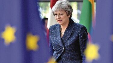 May pide agilizar negociación para concretar el ‘brexit’