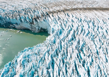 Capa de hielo de Groenlandia perdió 4.7 billones de toneladas