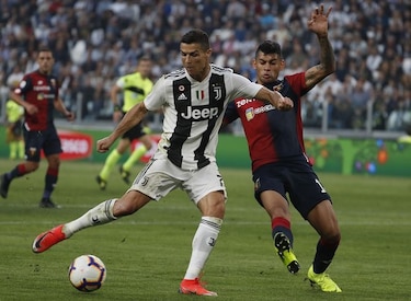 Juventus pierde sus primeros puntos pese a gol de Cristiano Ronaldo