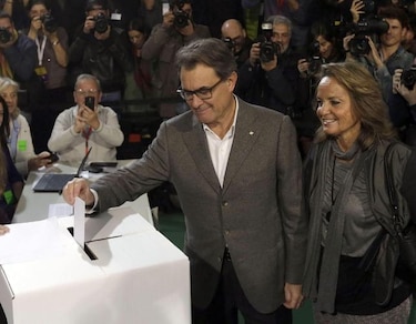 Artur Mas: ‘Nuestra meta es votar en un referéndum definitivo’