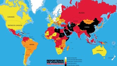 Panamá pierde ocho posiciones en la clasificación anual de Reporteros Sin Fronteras