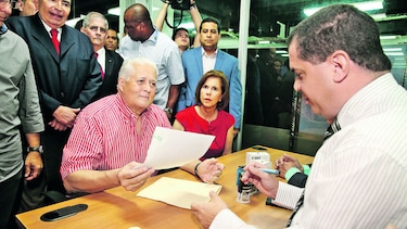 Pérez Balladares y Robinson, en carrera por el CEN