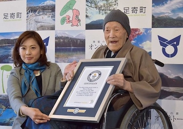 Japonés de 112 años es el hombre más longevo del mundo