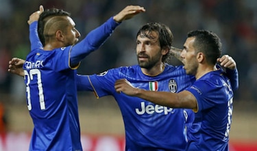 Juventus avanza con empate sin goles en Mónaco