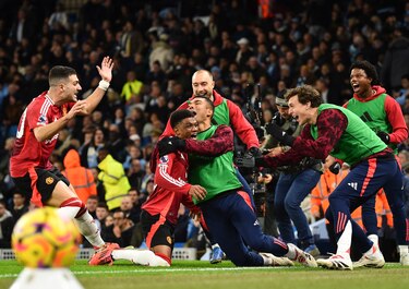 Rúben Amorim vuelve a vencer a Guardiola: Al City le dan un golpe en el derbi de Mánchester
