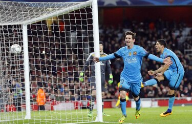 Con doblete de Messi, Barcelona se acerca a cuartos de final