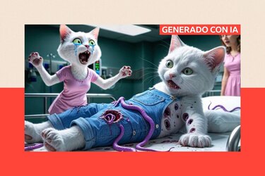 Cómo las imágenes absurdas creadas con IA están cambiando a las redes sociales y afectando a sus usuarios