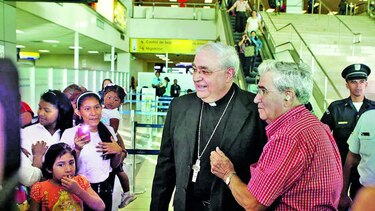 LLEGA EL cardenal panameño