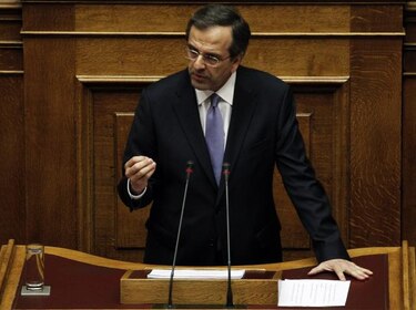 Samaras defiende ante la Eurocámara que Grecia 'ha cumplido'