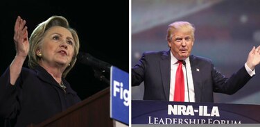 Clinton se desmarca de Trump, que acorta distancias en sondeos