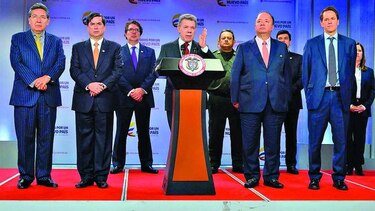 Santos: ‘No vamos a permitir que los violentos arriesguen la paz’
