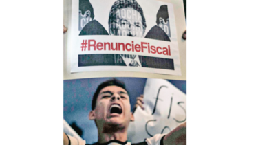 Odebrecht: colombianos salen a la calle para exigir la salida del fiscal general