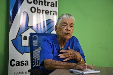 ‘Yo le pido a los que están cerrando las calles que abran’, Julia Suira, dirigente sindical 