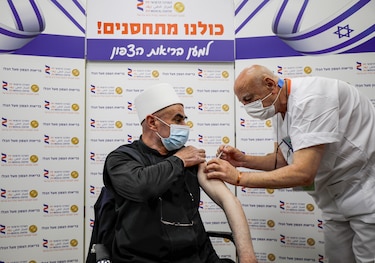 Israel quiere vacunar al 25% de su población en un mes