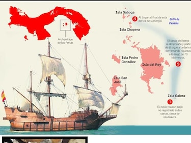 ‘Daños’ en galeón San José