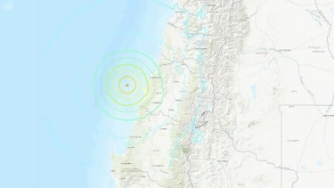 Sismo de magnitud 6.8 sacude el centro y sur de Chile