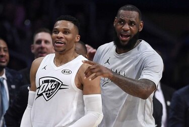 Equipo de LeBron vence al de Curry en Juego de Estrellas