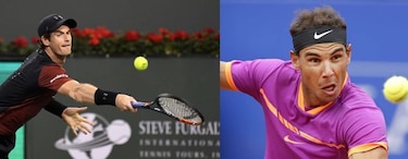 Nadal y Murray pasan a octavos de final en torneo de Barcelona