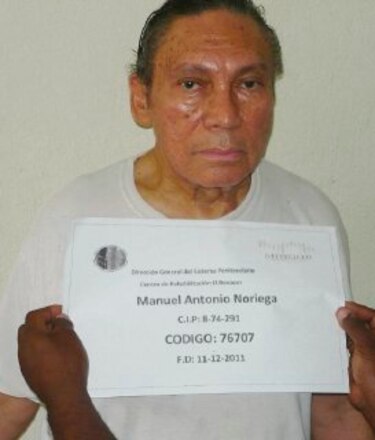 Rechazan las atenciones médicas para Manuel Antonio Noriega